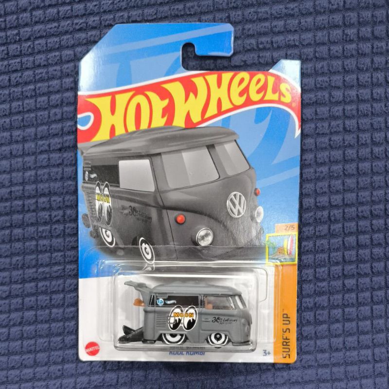 Hot Wheels Kool Kombi Mooneyes Grey
