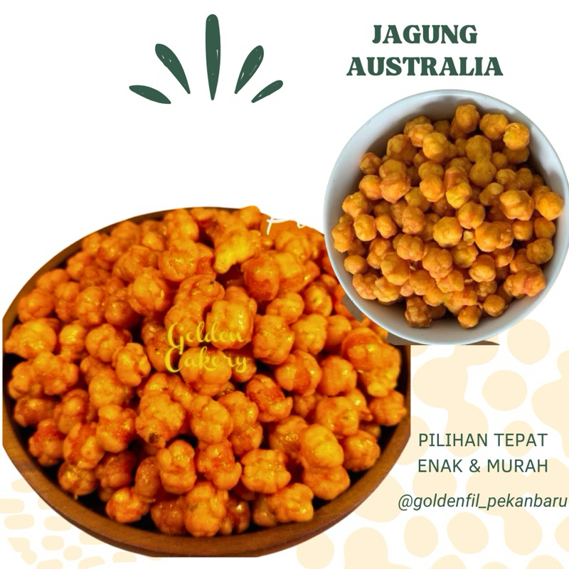 

Jagung australi pedan dan asin 250g- 1kg