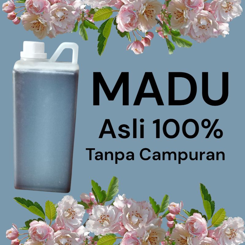 

Madu Murni Satu Liter, Asli 100% Tanpa Campuran