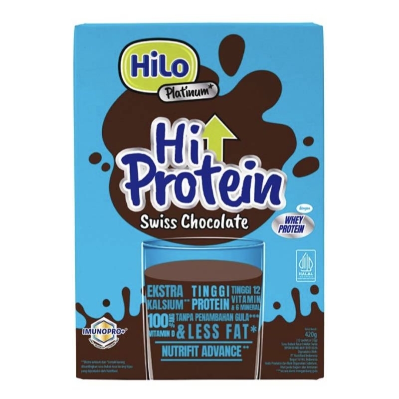 

Hilo platinum cokelat swiss 12 x 35 gr