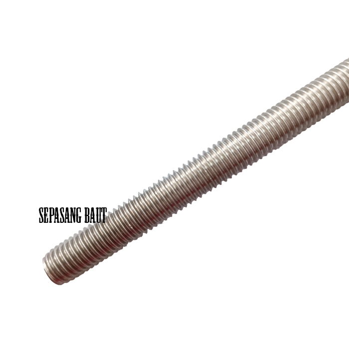 M16 Asdrat Long Drat 16mm x 1 Meter Stainless 304
