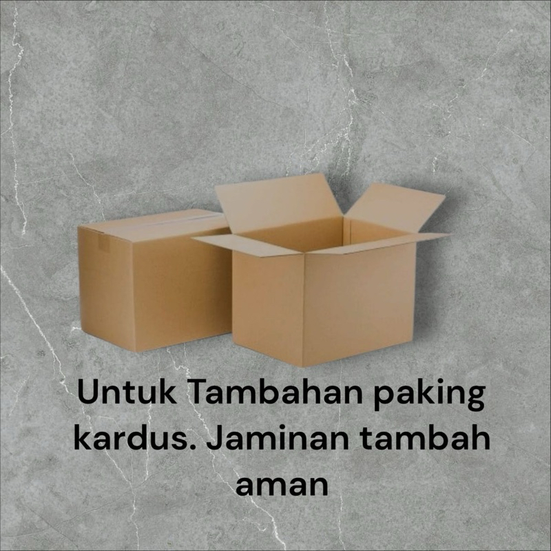 

Kardus Super tebal untuk tambahan paket agar lebih aman