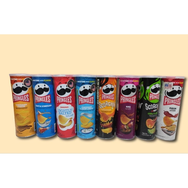 

Pringles Potato Chips 185 Gram Aneka Rasa - Snack Import USA