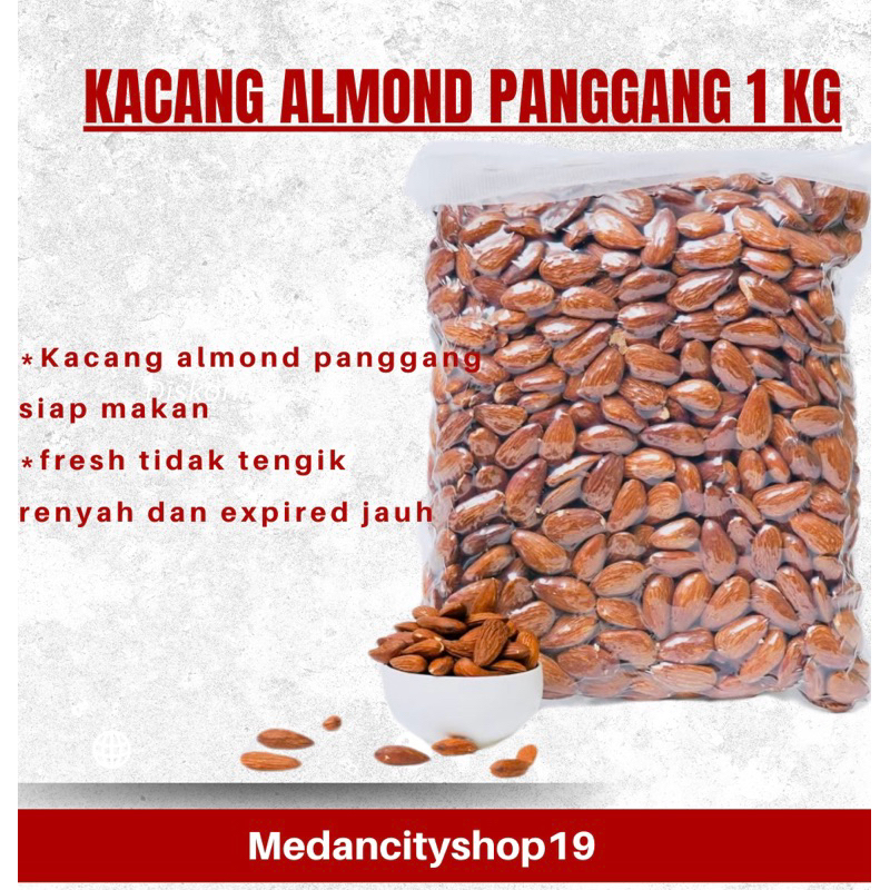 

KACANG ALMOND PANGGANG 1 KG