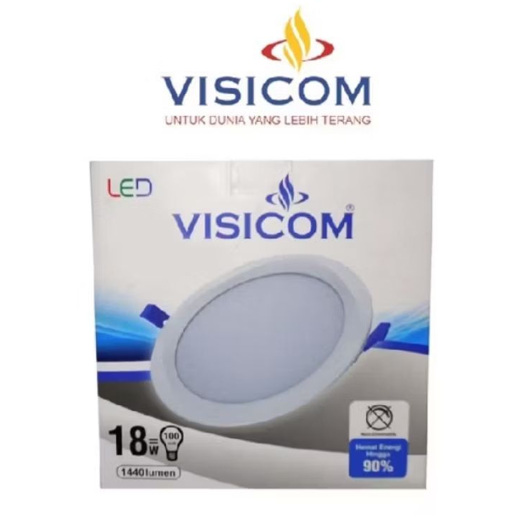 Lampu Downlight 6, 9, 12, 18 Watt Visicom