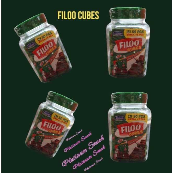 

Filoo Cubes Jar | Isi 50 Pcs