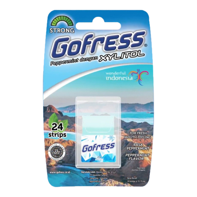 Gofress Permen Peppermint isi 24