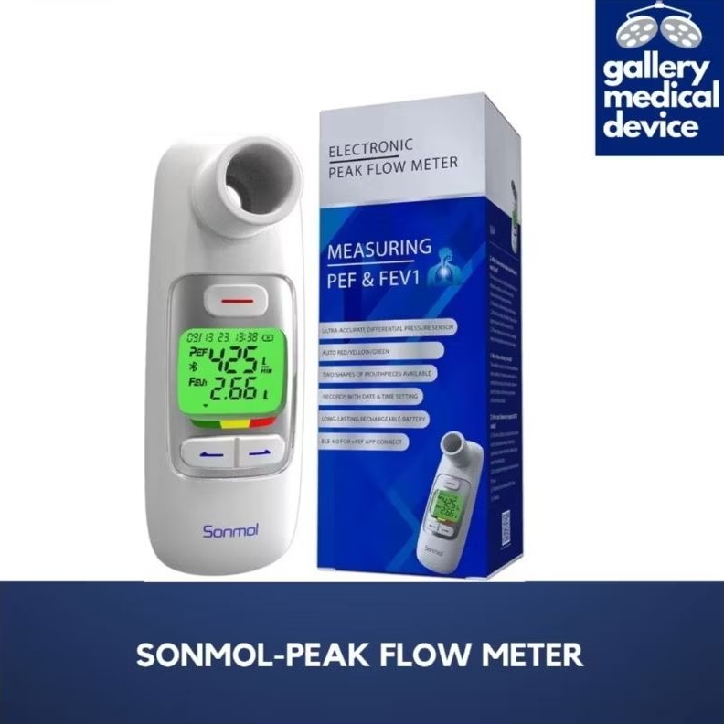 Peak Flow Meter / Peak Flow Meter Digital With Bluetooth