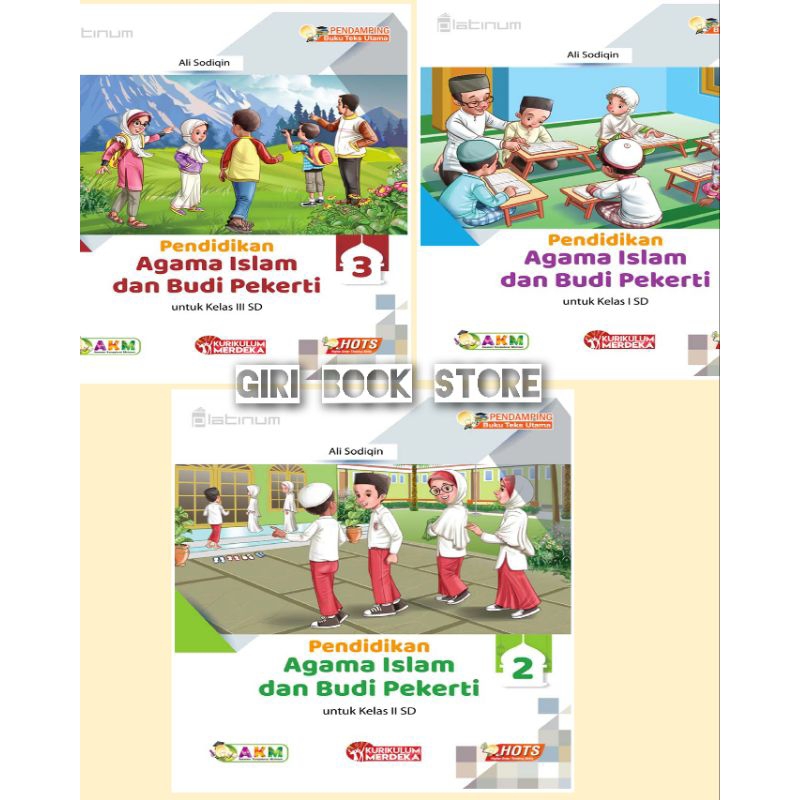 Platinum Agama Islam Untuk SD/MI Kelas 1 2 3 4 5 6 Kurikulum Merdeka Penerbit Tiga Serangkai Revisi 