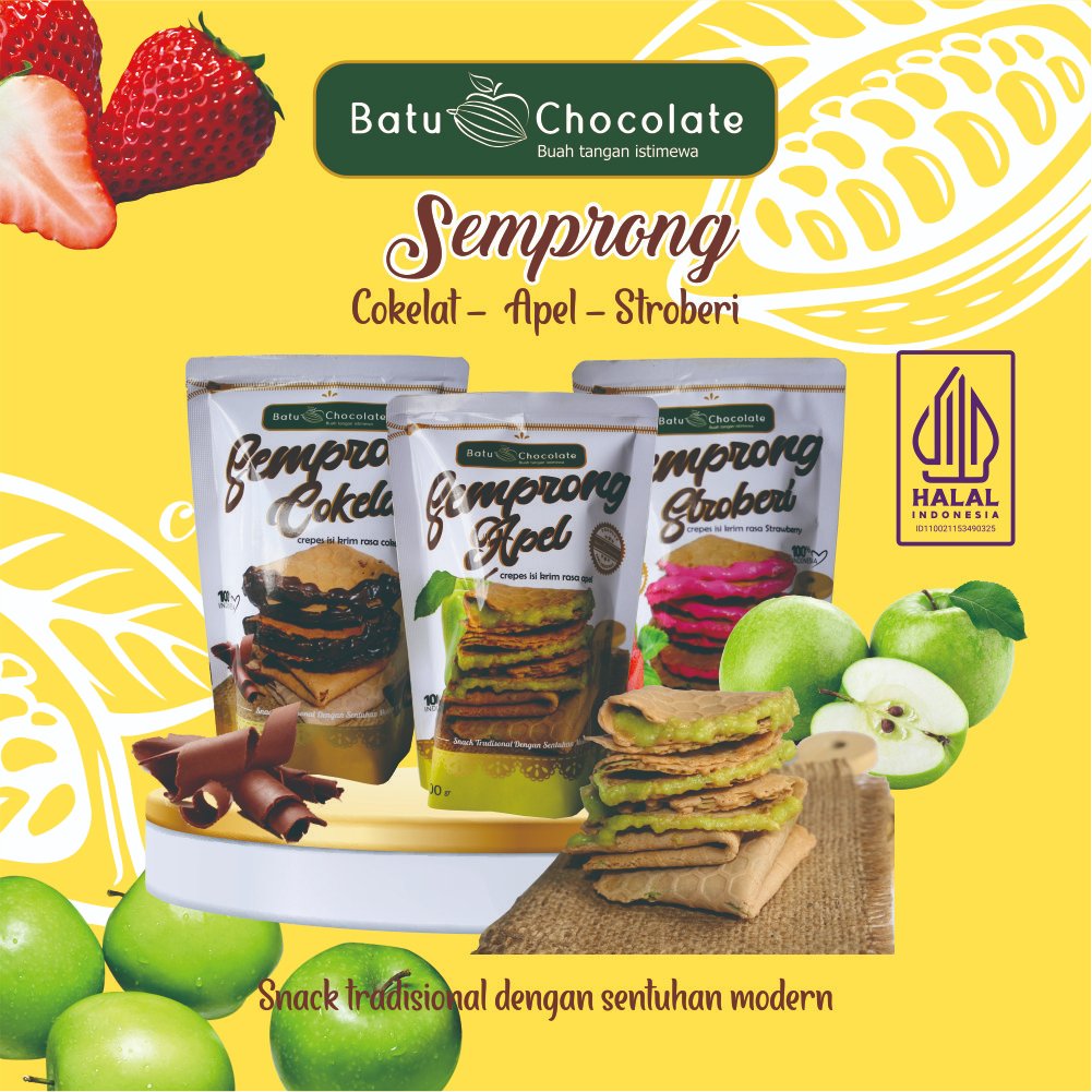 

Batu Chocolate - Semprong Khas Batu Malang