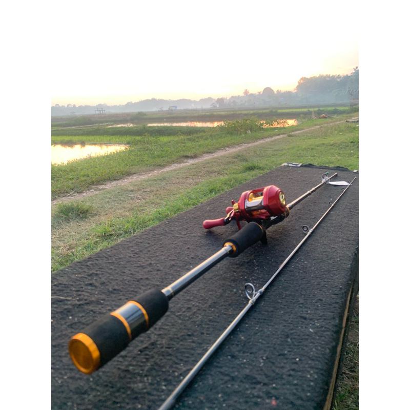 SATU SET PANCING BC ZORRO JORAN STRIKE RING FUJI & REEL IRONMAN