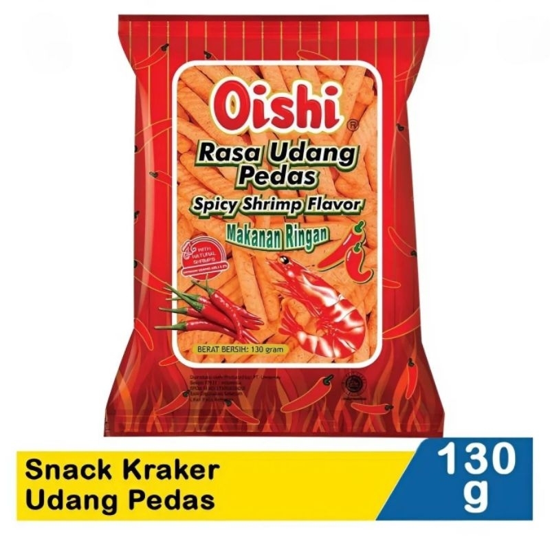 

Oishi Kraker Snack Udang Pck 130g