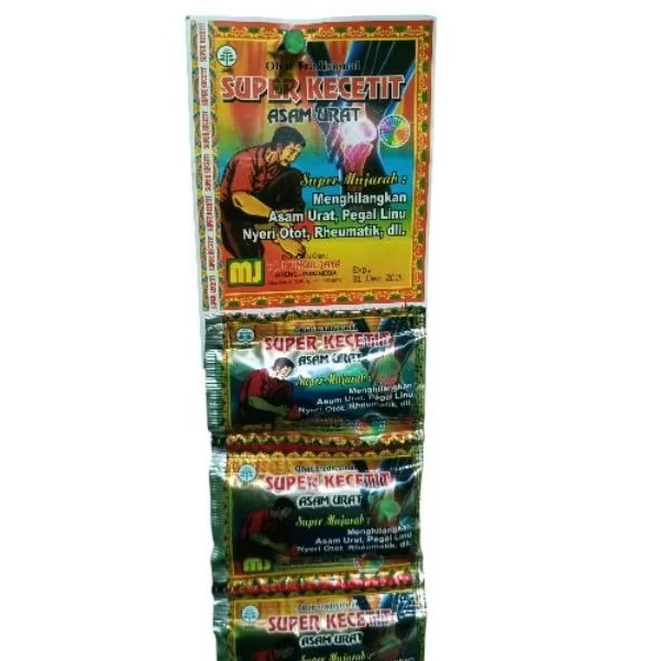 Super Asam Urat pegal Linu cetit