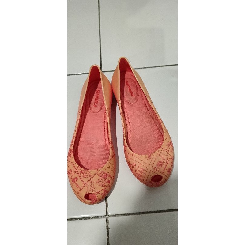 Preloved Sepatu Hush puppies/flatshoes/sepatu flat jelly