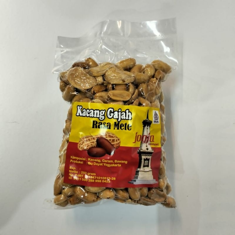 

250gram Kacang gajah rasa mete
