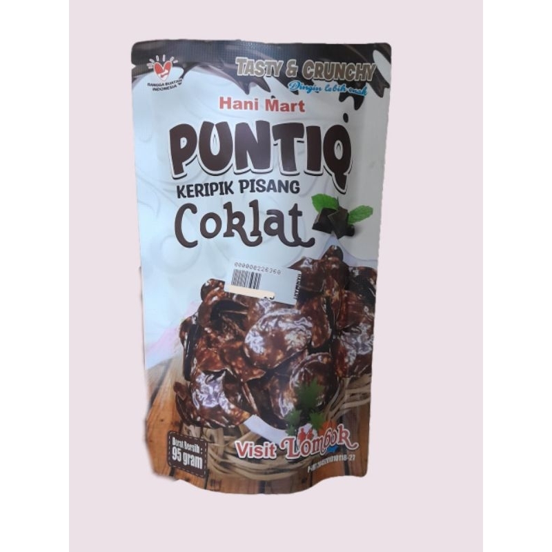 

Kripik pisang coklat/kripik pisang green tea