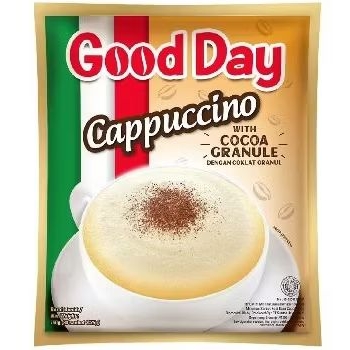 

KOPI GOOD DAY CAPUCINO 25GR ISI 10PCS