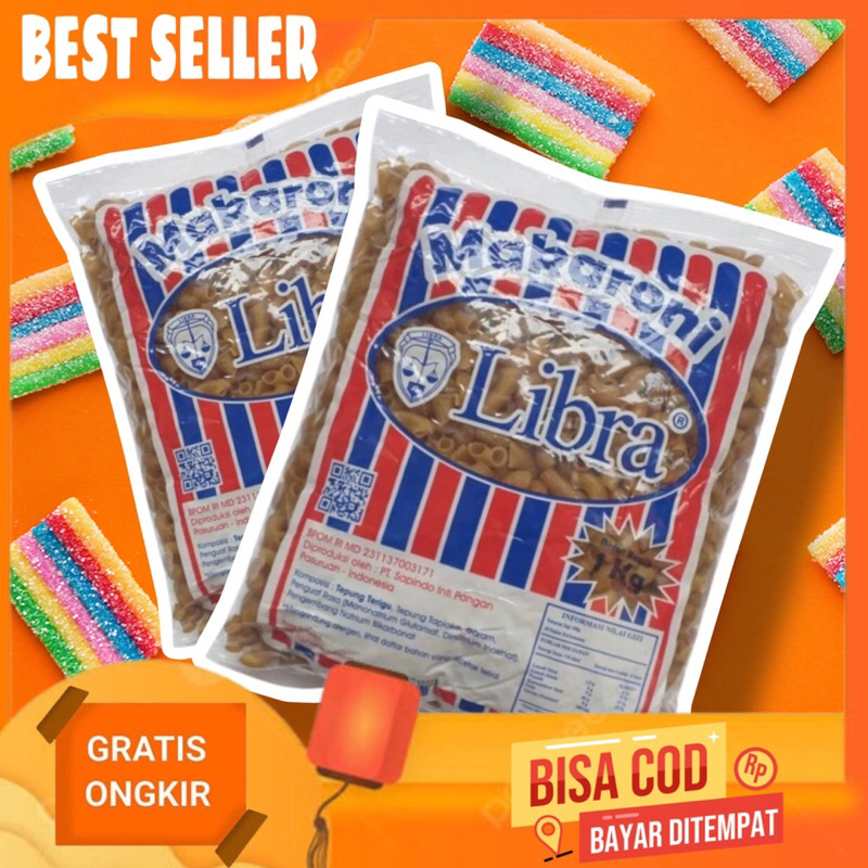 

Makaroni Mentah 1kg Libra - Kriuk Maksimal untuk Maklor & Cemilan Lain