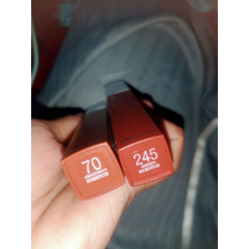 [PRELOVED] Maybelline Super Stay Matte Ink Lip Cream Shade 70 Amazonian dan 245 Seeker PL