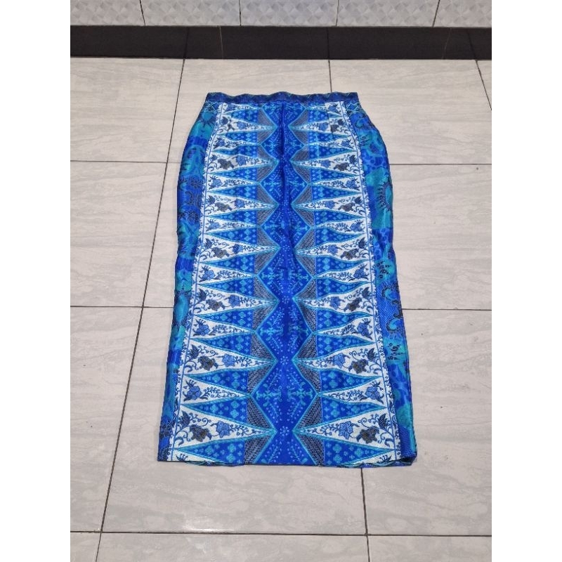 preloved rok batik rok kebaya bahan satin maxmara birel