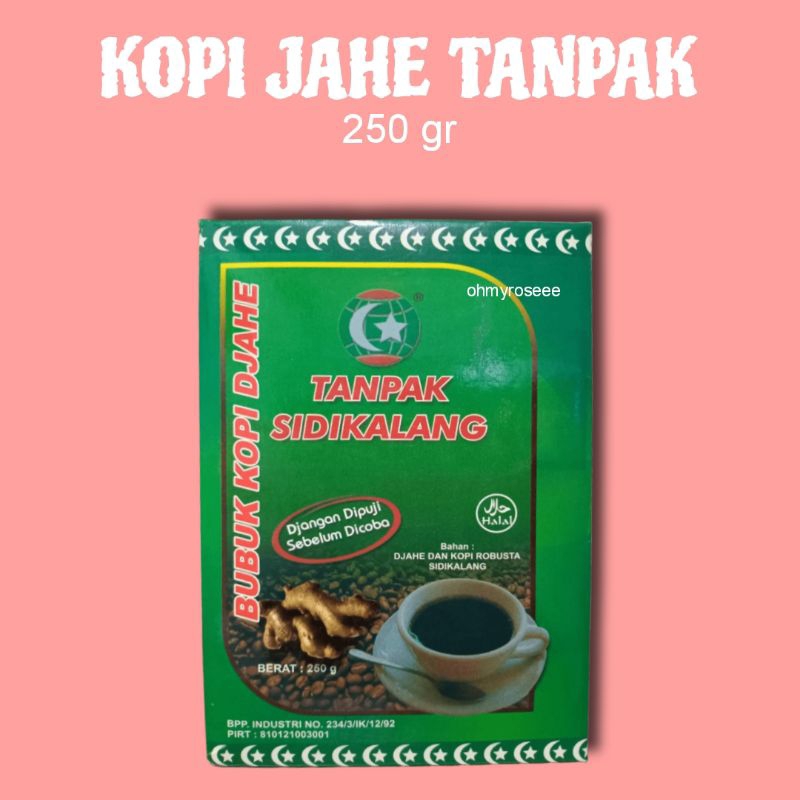 

KOPI JAHE TANPAK