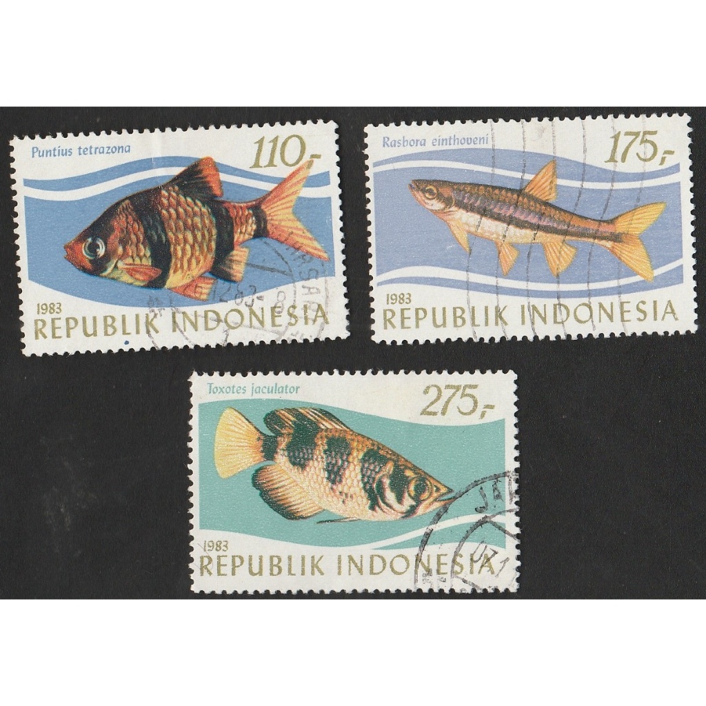 

A 12312 SET LENGKAP PRANGKO INDONESIA TEMA IKAN HIAS AIR TAWAR TAHUN 1983 DENGAN KONDISI SUDAH ADA CAP