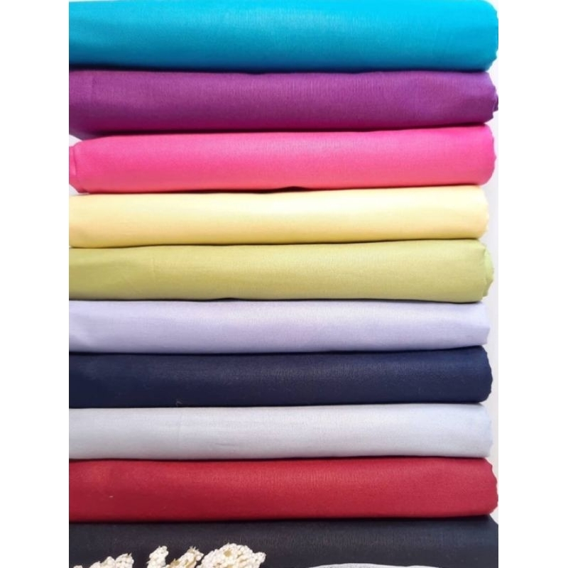 KAEN katun Jepang Tokai polos . kain katun jepang Twill minyak . Bahan cotton japan design . katun T