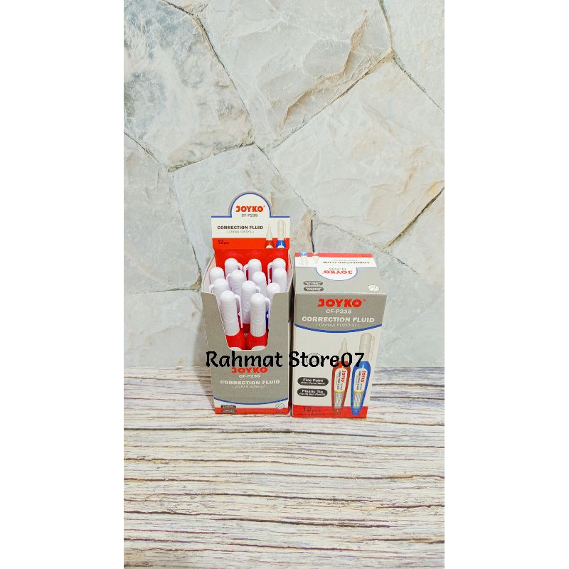 

Tip ex Joyko/Tip ex Joyko Correction Fluid CF-P235 Isi 12 pcs