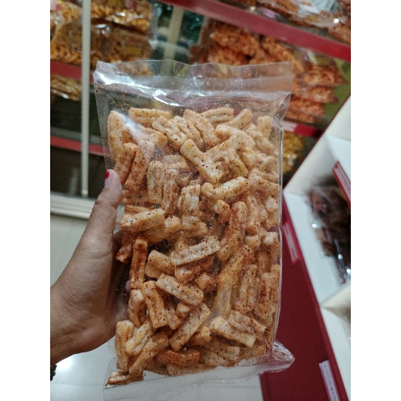 

Kerupuk pedas seblak kerupuk persegi pedas gurih nikmat