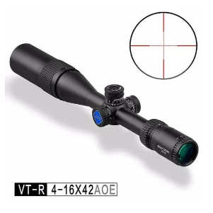 Teleskop Discovery vtr 4-16x42 AOE Original logo biru