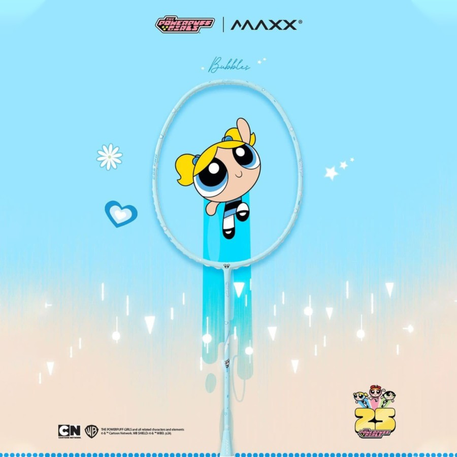 Raket Badminton PowerPuff Power Puff Girl Blue