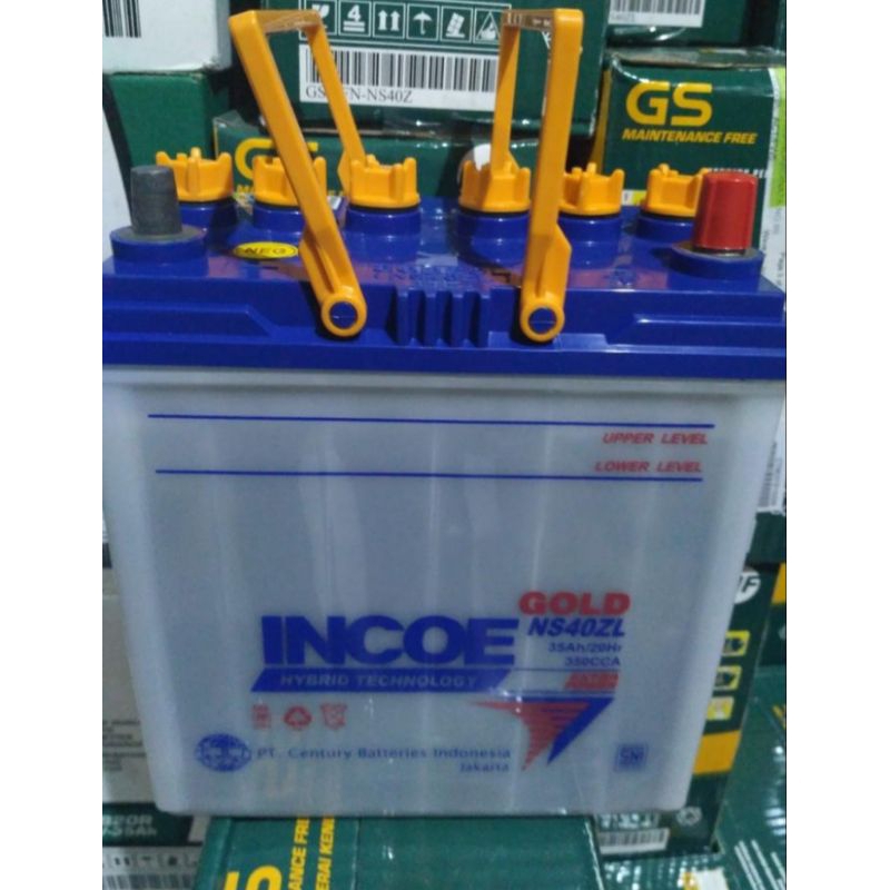 aki mobil incoe gold NS40ZL 36B20L 35 AMPER