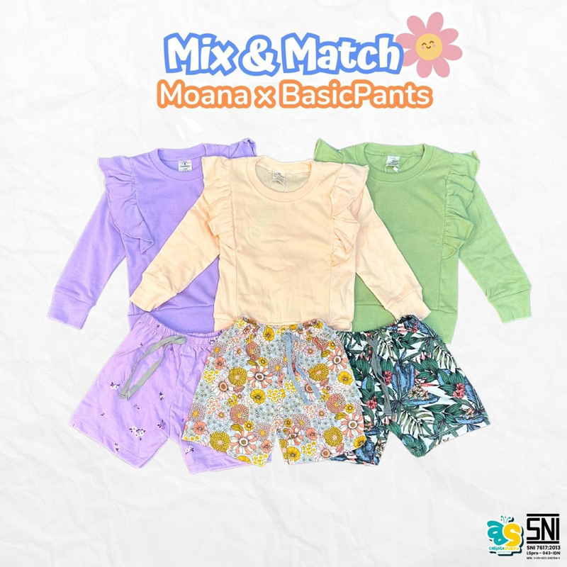 Moana Basic Pants 1-5T