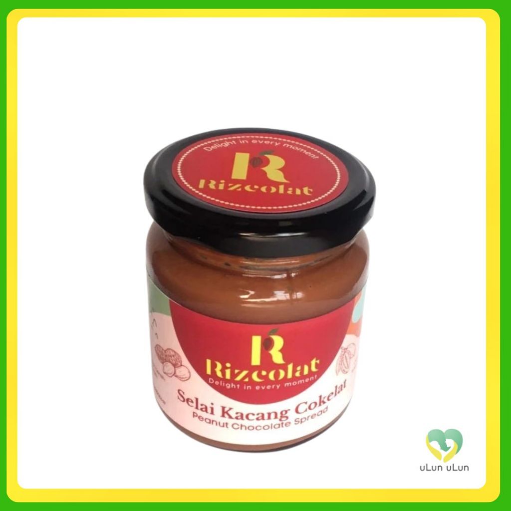 

Ulun Ulun Selai coklat sehat selai kacang sehat Creamy - Rizcolat bale sehat