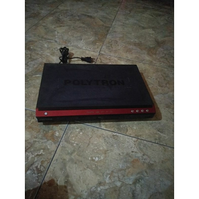 DVD CD VCD PLAYER POLYTRON ALAT PEMUTAR DVD DVD 2165 KONDISI MASIH BERFUNGSI NORMAL