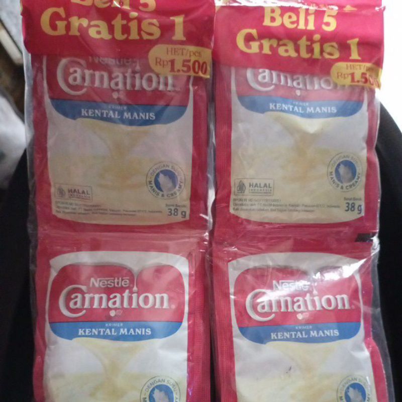 

carnation susu sachet isi 6