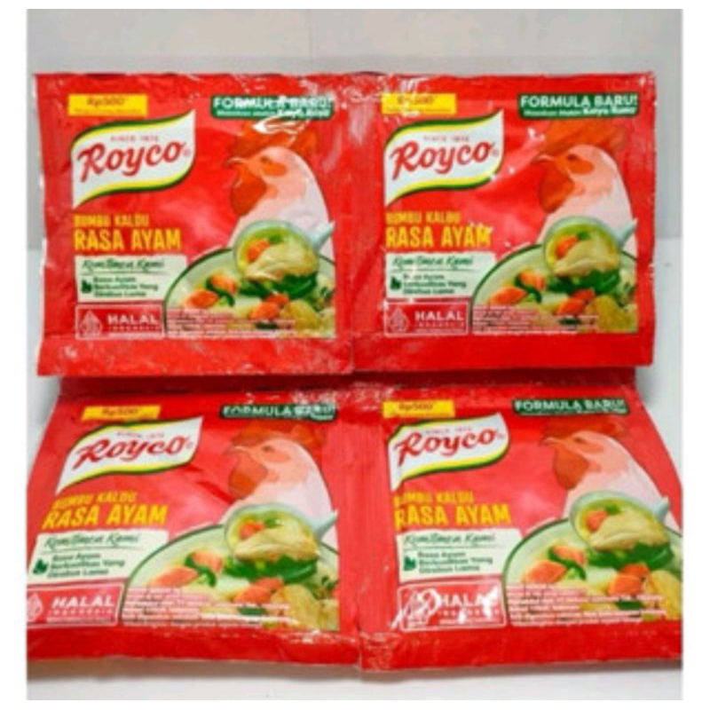 

Royco bumbu kaldu penyedap rasa ayam 1 renceng isi 12pcs