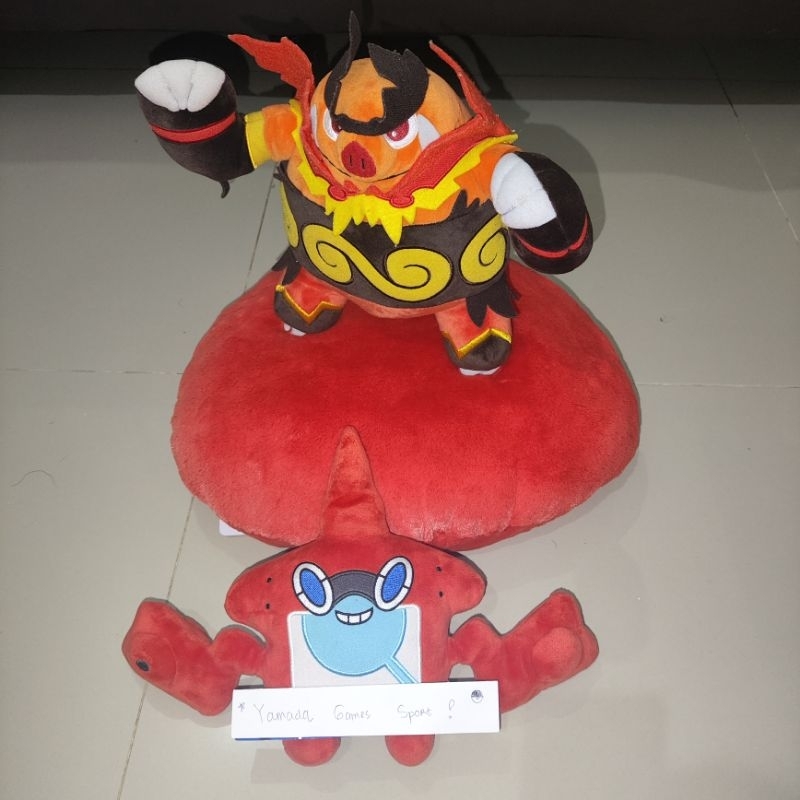 BONEKA PLUSHIE POKEMON CENTER 2010 EMBOAR ORI PLUSH DOLL POKCEN POCKET MONSTER Boneka Plush Doll bon