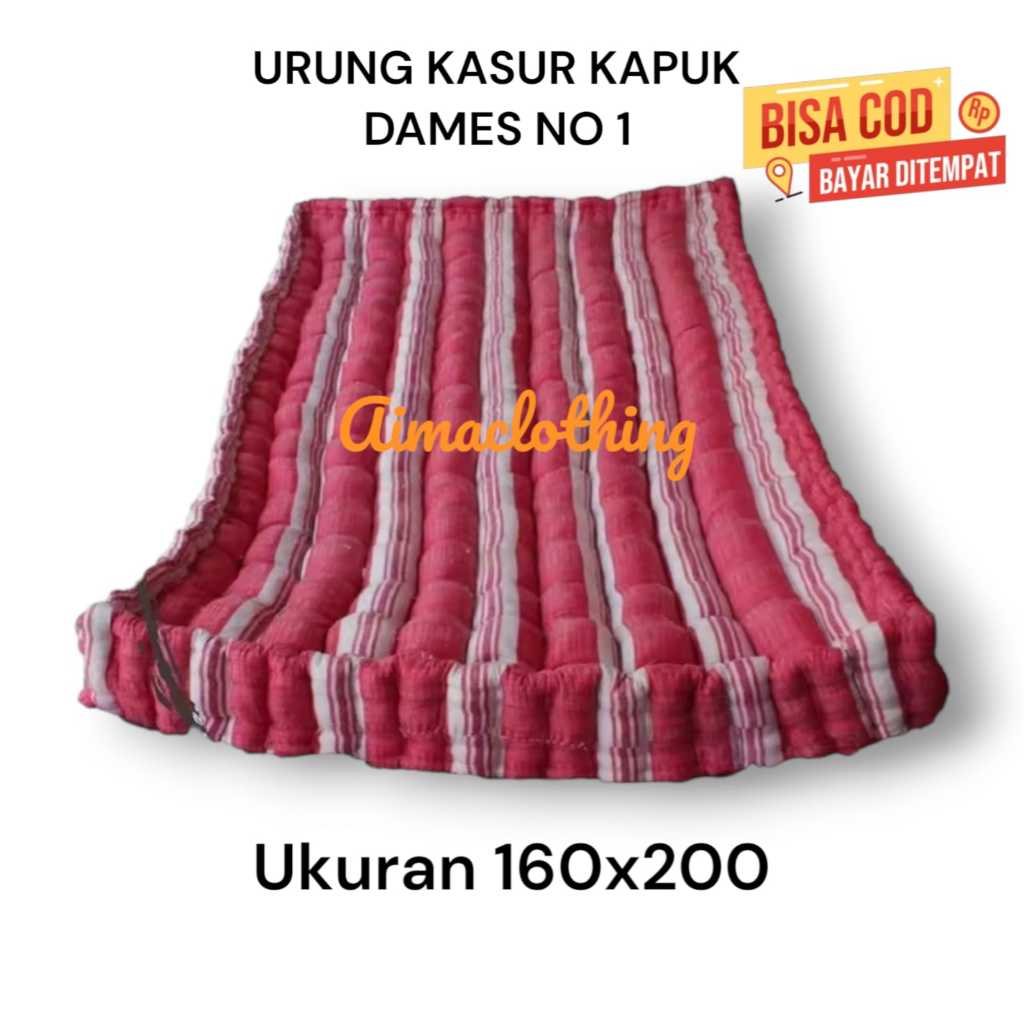 SARUNG KASUR DAMES Bahan katun RRT (bahan  halus, tebal dan sangat awet) warna kain tidak luntur UKU
