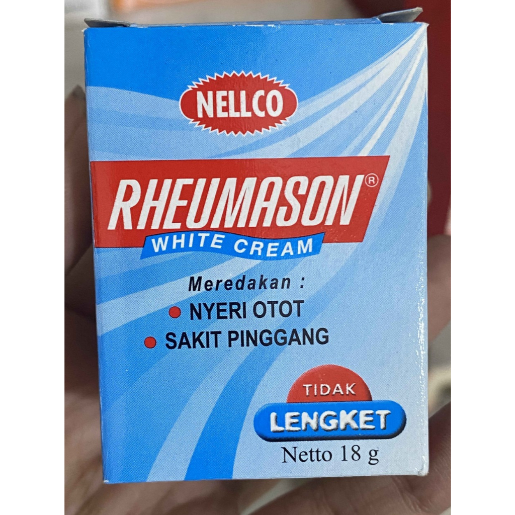 Rheumason Balsem White Cream 18 Gram / Rheumason Balsem gosok sakit kepala / otot / gatal serangga