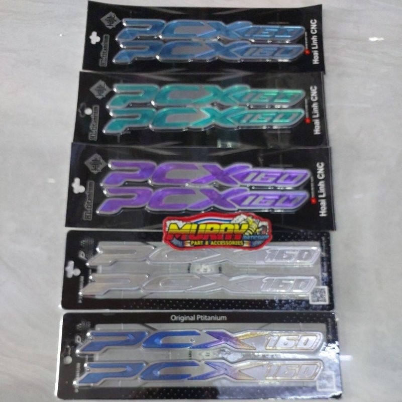 Emblem pcx 160 titanium vietnam