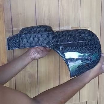 COVER CVT MIO SPORTY SMILE CARBON HEXAGON