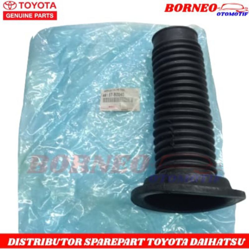 Karet Boot Shock Depan New Avanza/Xenia/Veloz 2012-2021/New Rush/New Terios Original 48157-BZ040/481