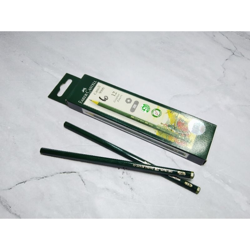 

PENSIL FABER-CASTELL 2B ISI 12 PCS / PENSIL 2B / PENSIL UJIAN - FABER-CASTELL
