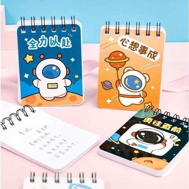 

Notebook Ring Atas Motif Buku Tulis Catatan Lucu Aesthetic Animal