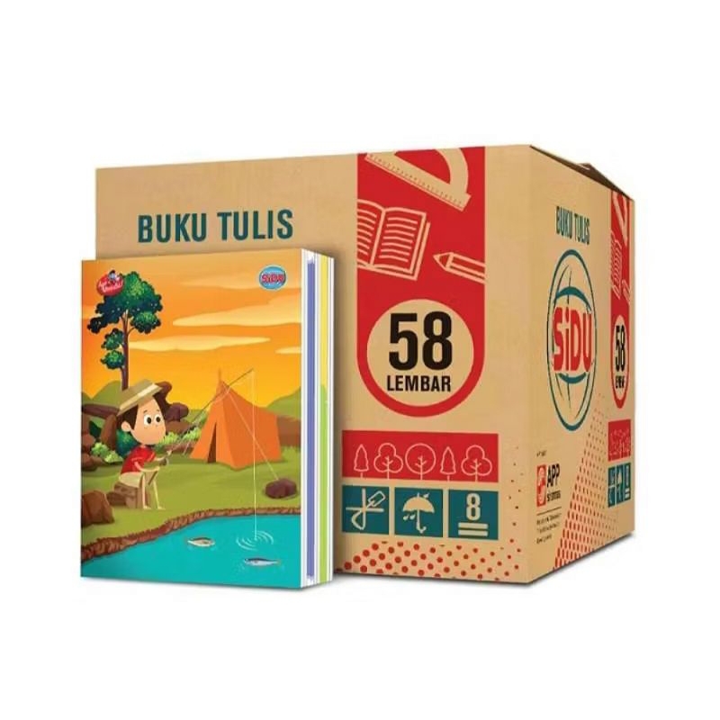 

Buku Tulis Sidu 58 Lembar 10 Buku (38, 32, 58,)