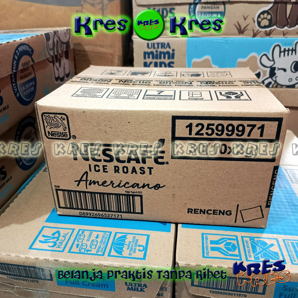 

NESCAFE ICE ROAST GROSIR Americano Kopi Instan Kopi Hitam 2gr Sachet