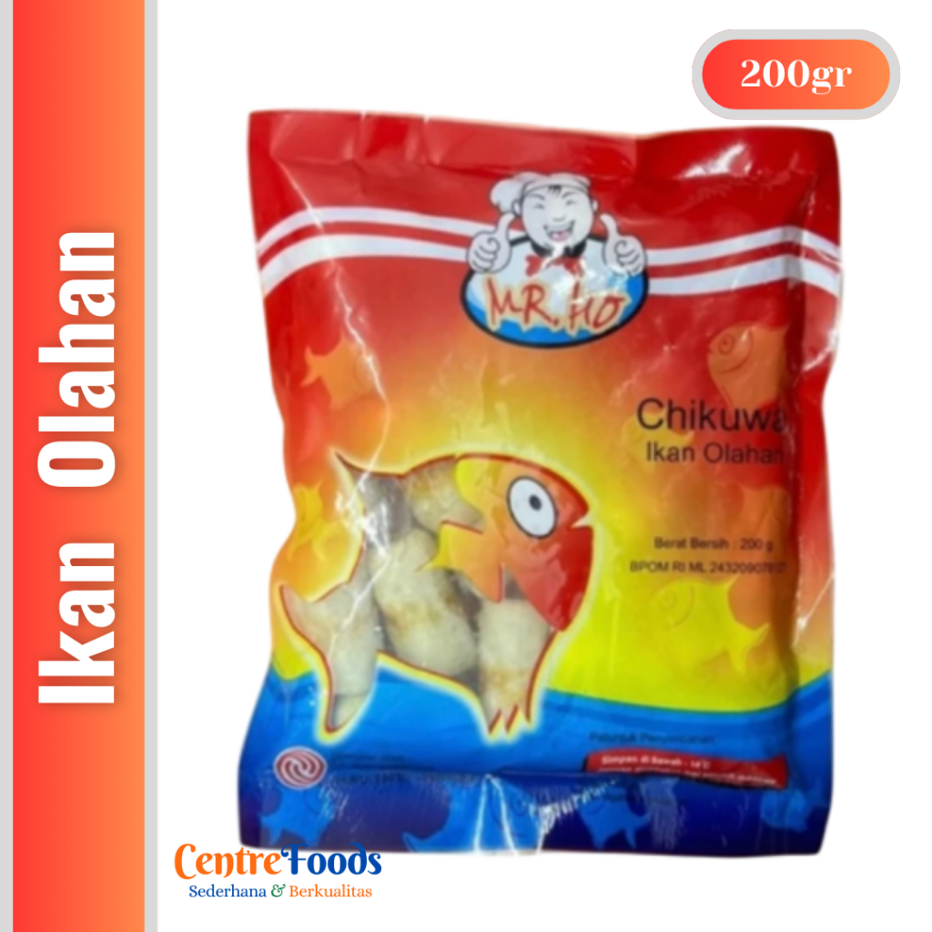 

Ikan Olahan - Chikuwa MR. HO | 200gr [ Harga Per BKS ]
