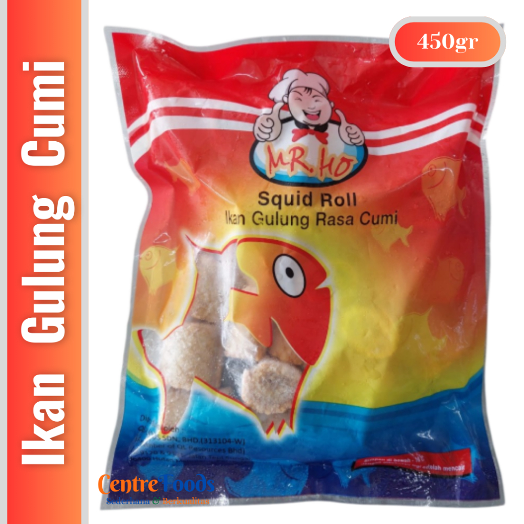 

Ikan Gulung Rasa Cumi - Squid Roll MR. HO | 450gr [ Harga Per BKS ]