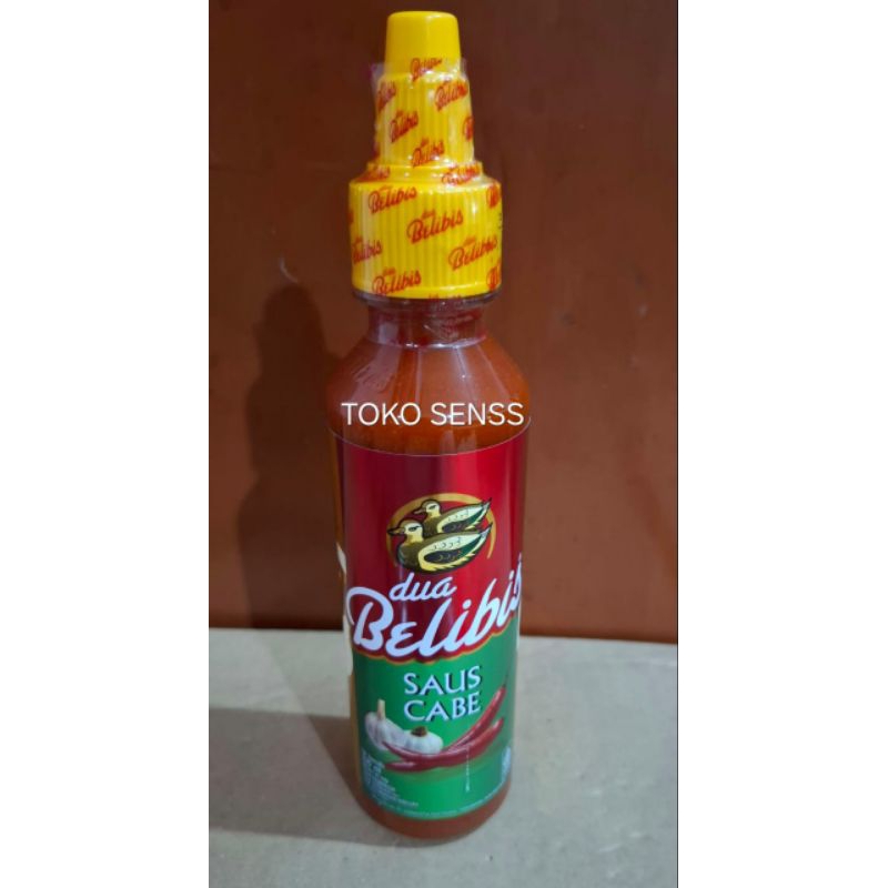 

DUA BELIBIS SAUS CABE KEMASAN BOTOL 235 ML HARGA PER 1 PCS